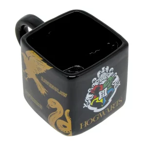 CANECA QUADRADA HOGWARTS - HARRY POTTER