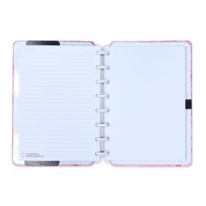 CADERNO A5 BY GOCASE MAPA MUNDI ROSA - CADERNO INTELIGENTE