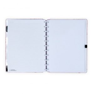 CADERNO GRANDE BY GOCASE MAPA MUNDI ROSA - CADERNO INTELIGENTE