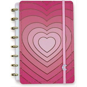 CADERNO A5 GOLDEN LOVE - CADERNO INTELIGENTE