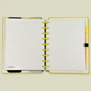 CADERNO A5 ALL YELLOW - CADERNO INTELIGENTE