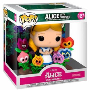 FUNKO POP ALICE COM FLORES -ALICE NO PAIS DAS MARAVILHAS (1057)