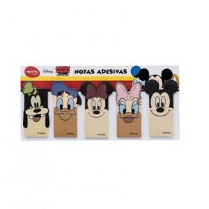 KIT 5 BLOCOS ADESIVOS MICKEY MOUSE & FRIENDS