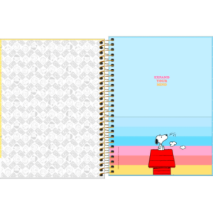 CADERNO COLEGIAL  SNOOPY