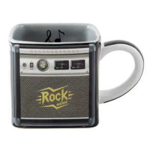 CANECA QUADRADA ROCK MUSIC