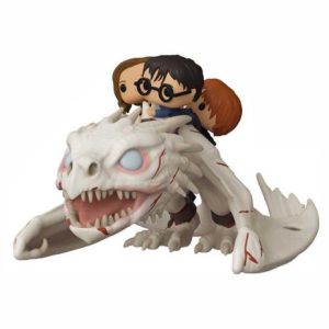 FUNKO POP HARRY, HERMIONE & RON RIDING GRINGOTTS DRAGON (93) - HARRY POTTER