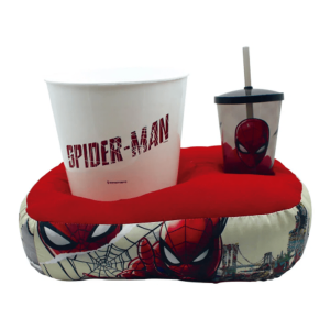 KIT ALMOFADA DE PIPOCA HOMEM ARANHA