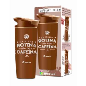 COPO VENTOSA - NA MINHA ROTINA NAO FALTA CAFEÍNA