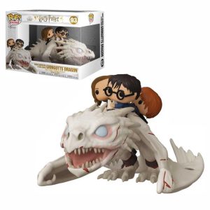 FUNKO POP HARRY, HERMIONE & RON RIDING GRINGOTTS DRAGON (93) - HARRY POTTER