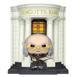 FUNKO POP GRINGOTTS' HEAD GOBLIN WITH GRINGOTTS BANK (138)-HARRY POTTER