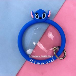 CHAVEIRO/PULSEIRA PARA CELULAR DO STITCH