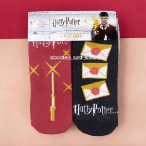 KIT 10 PARES DE MEIAS HARRY POTTER - IMPORTADO