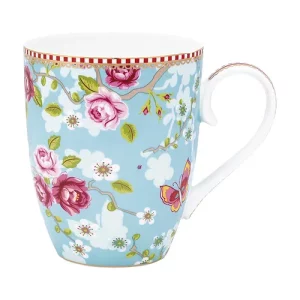 CANECA GRANDE CHINESE ROSE AZUL - EARLY BIRD - PIP STUDIO