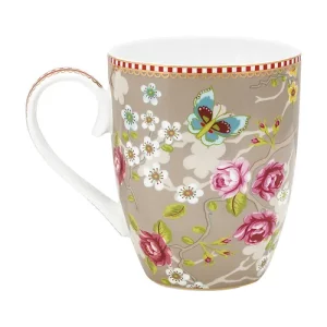 CANECA GRANDE CHINESE ROSE CAQUI - EARLY BIRD - PIP STUDIO