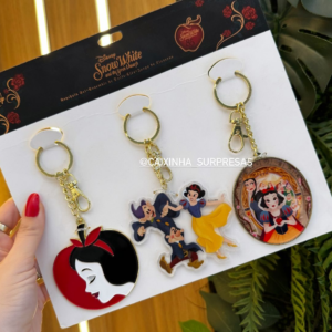 KIT CHAVEIROS A BRANCA DE NEVE - DISNEY PARKS