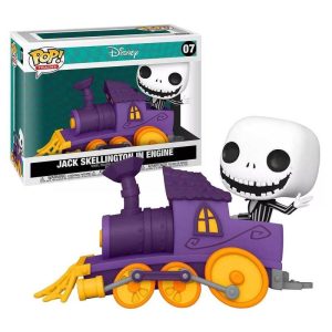 FUNKO POP JACK SKELLINGTON NO TREM (07)