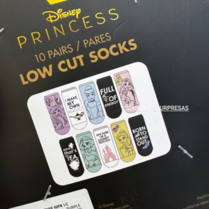 KIT 10 PARES DE MEIAS PRINCESAS - IMPORTADO