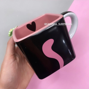 CANECA QUADRADA GATINHO