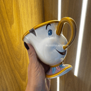 CANECA ZIP (A BELA E A FERA) - DISNEY PARKS