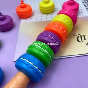 KIT MARCA TEXTO MACARONS NEON