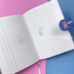 CADERNO CAPA ALMOFADADA MENINHAS