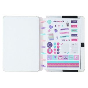 CADERNO A5 LETS GLITTER– CADERNO INTELIGENTE