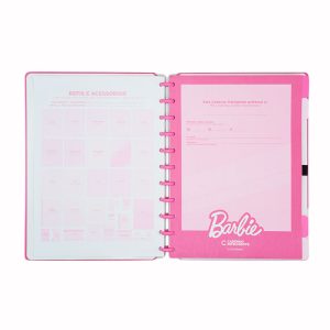 CADERNO GRANDE BARBIE- CADERNO INTELIGENTE