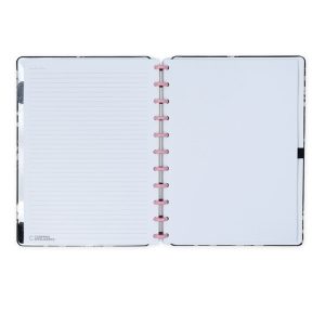 CADERNO GRANDE BY GOCASE CLASSICAL ROSE BLACK– CADERNO INTELIGENTE