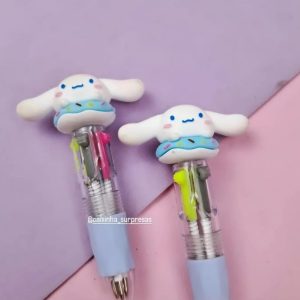 MINI CANETA 4 CORES CINNAMOROLL - HELLO KITTY