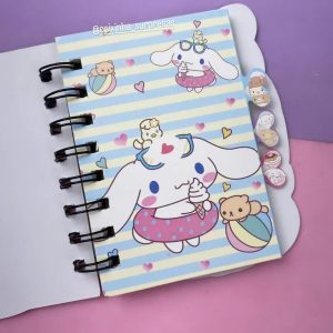 MINI CADERNETA CINNAMOROLL- HELLO KITTY