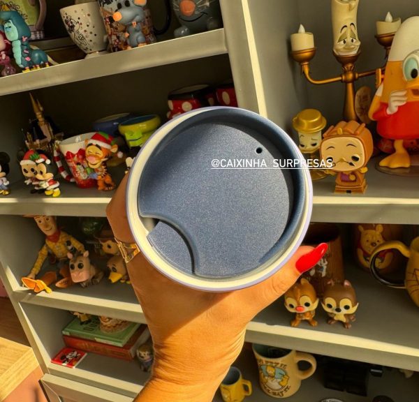 COPO COM TAMPA STARBUCKS MAGIC KINGDOM - DISNEY PARKS - Imagem 3