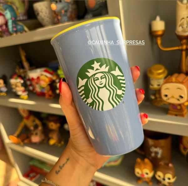 COPO COM TAMPA STARBUCKS HOLLYWOOD STUDIOS - DISNEY PARKS - Imagem 3