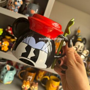 CANECA COM COLHER MINNIE MOUSE - DISNEY PARKS