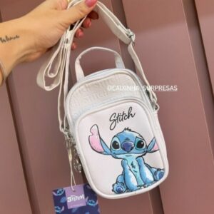 BOLSA DE OMBRO STITCH - IMPORTADO