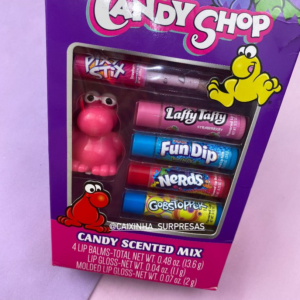 KIT LIP BALM DA CANDY SHOP - IMPORTADO