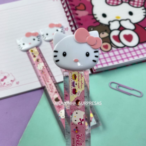 RÉGUA HELLO KITTY 15 CM