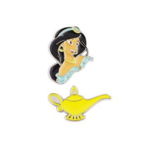 CONJUNTO DE PIN DE METAL - PRINCESA JASMINE - DISNEY