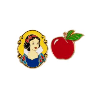 CONJUNTO DE PIN DE METAL - A BRANCA DE NEVE - DISNEY