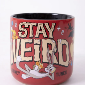 CANECA STAY WEIRD - LOONEY TUNES