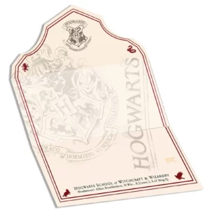 BLOCO DE CARTA HARRY POTTER