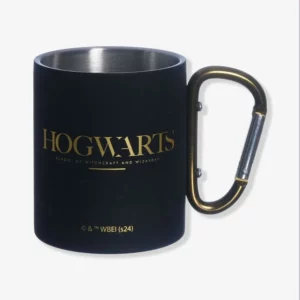 CANECA COM MOSQUETÃO HOGWARTS - HARRY POTTER