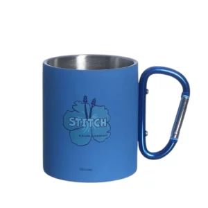 CANECA COM MOSQUETÃO STITCH