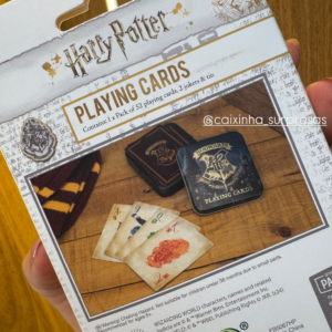JOGO DE CARTAS HARRY POTTER - IMPORTADO