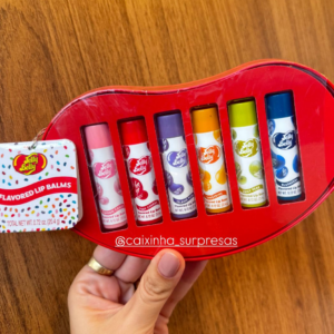 KIT LIP BALM JELLY BELLY NA LATINHA– IMPORTADO