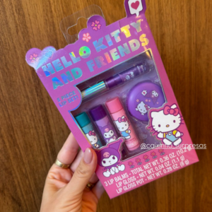 KIT LIP BALM E GLOSS HELLO KITTY – IMPORTADO