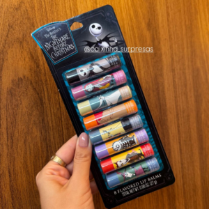 KIT 8 LIP BALM JACK SKELLINGTON - IMPORTADO