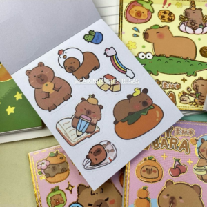 BLOCO DE ADESIVOS CAPIVARA