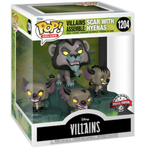 FUNKO POP SCAR WITH HYENAS (1204)