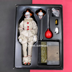 FIGURA DE AÇÃO PALHAÇO PENNYWISE (IT, A COISA) - IMPORTADO