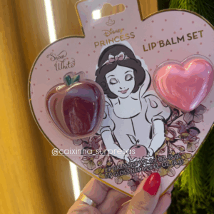 KIT LIP BALM E LIP GLOSS BRANCA DE NEVE - IMPORTADO